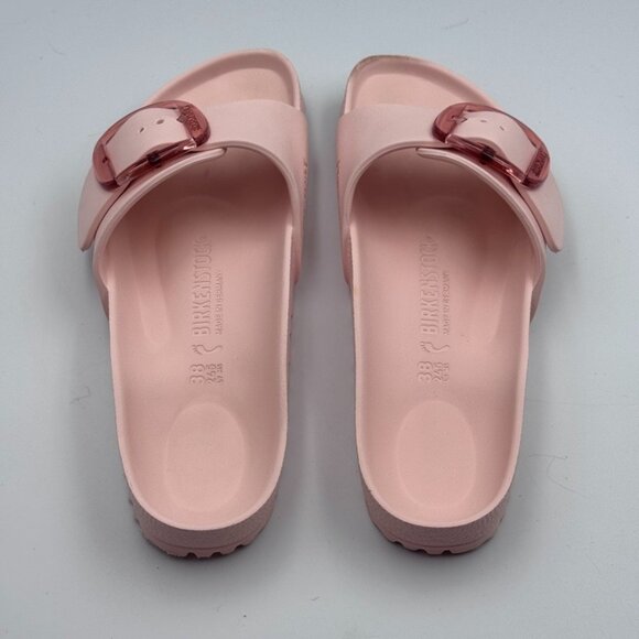 Birkenstock Arizona EVA Slides Women's 7/38 Coral Two Strap Waterproof Sandals - Picture 3 of 7